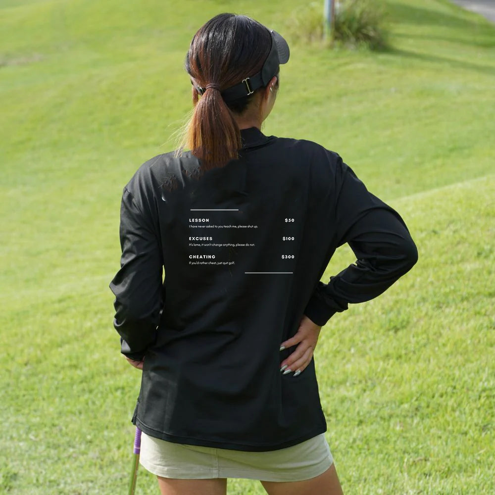Menu design mock neck long sleeve – GOLF FREAKS STORE