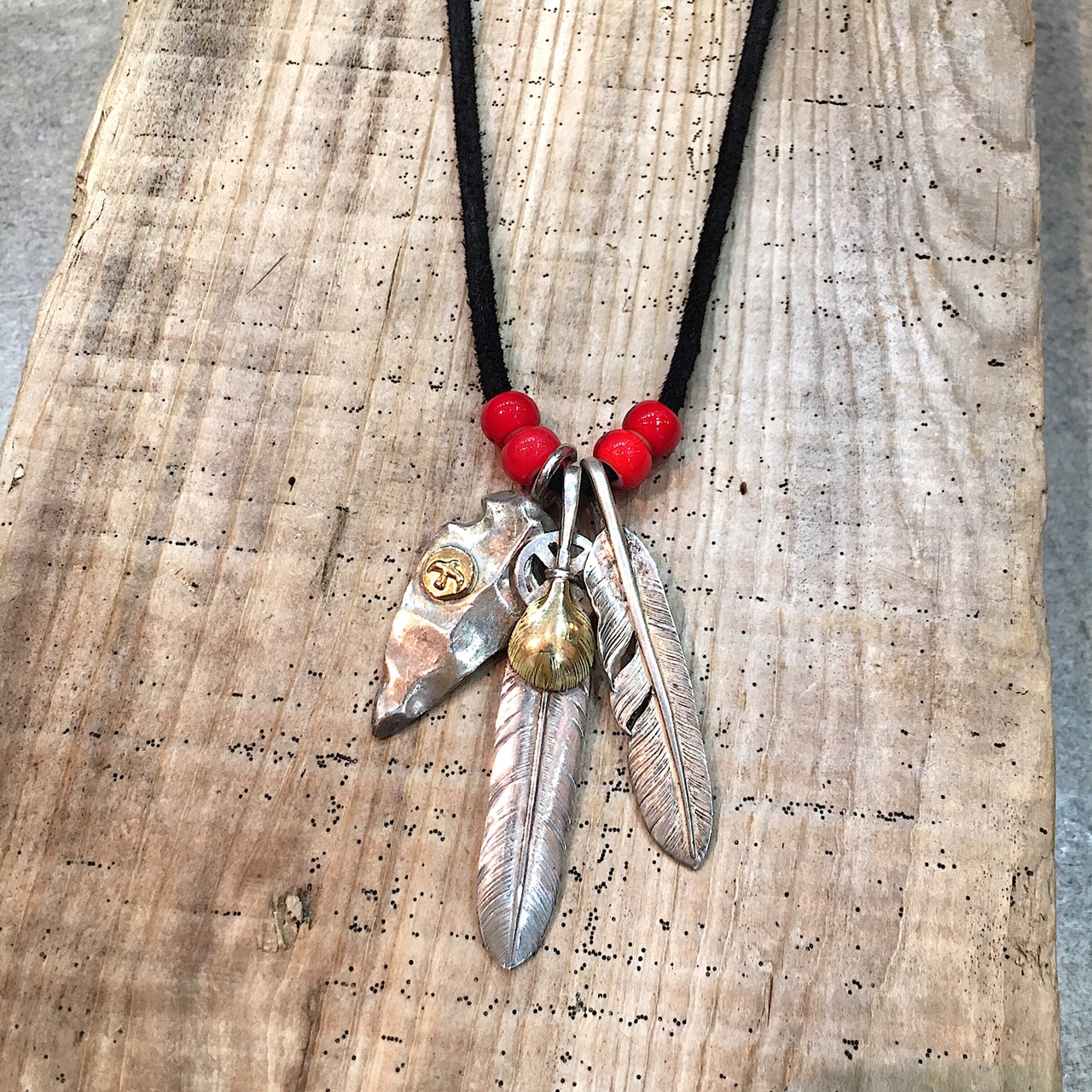 0922「シルバーフェザー大中小を使ったセット」(渋谷)