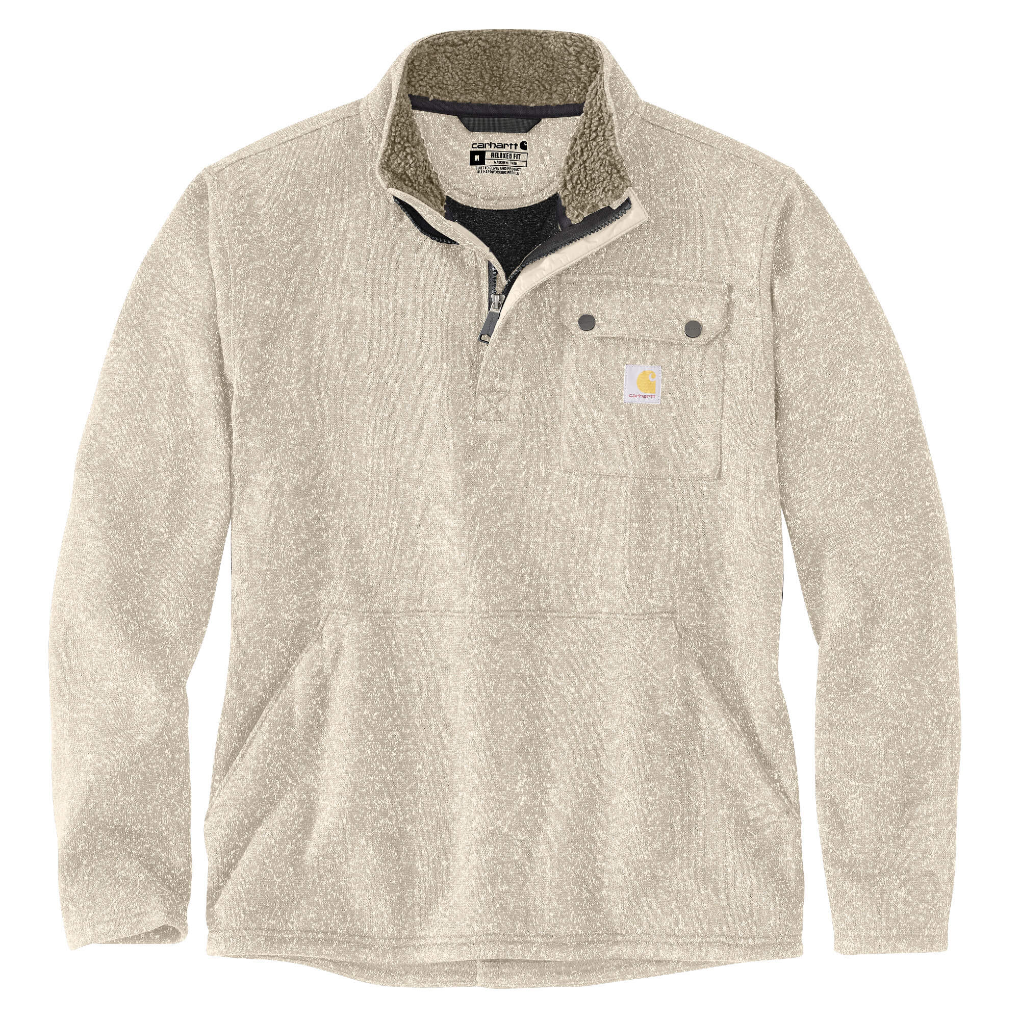 106378 - Carhartt Men's Relaxed Fit Midweight Quarter-Zip Pocket Sweat