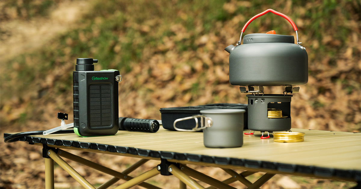 Greeshow 携帯浄水器 | 防災グッズ | 持続可能な技術とユーザー中心の