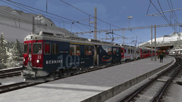 Train Simulator 2019 で世界鉄道旅行！RhB Enhancement Pack 03：レー