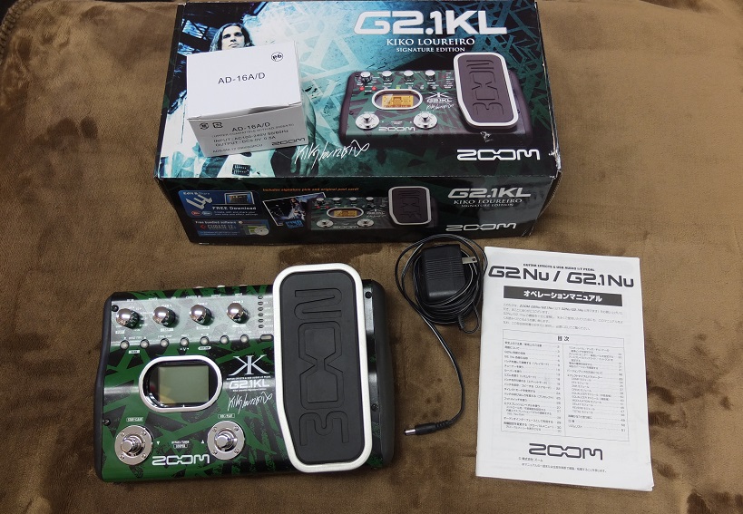ZOOM G2.1KL Kiko Loureiro 監修マルチエフェクター （Sold Out