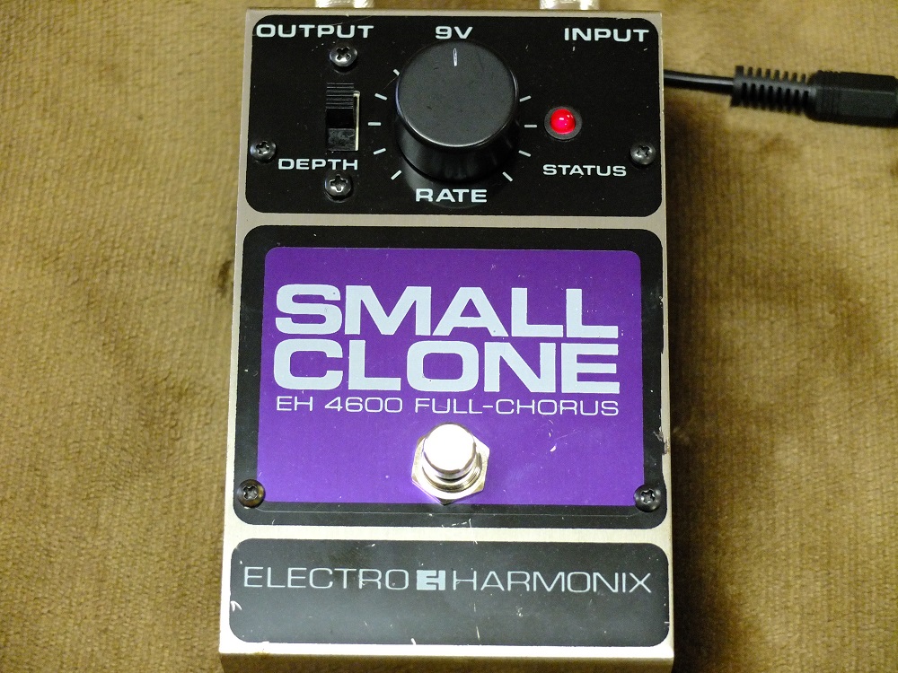 Electro-Harmonix Small Clone ミニプラグ変換アダプター付属！（Sold