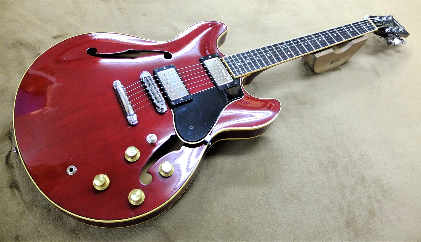 YAMAHAセミアコSA1200S ピックアップをSeymour Duncan Jazz & 59に交換