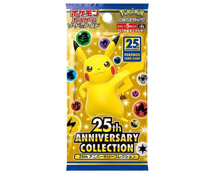 Pokemon Cards 25Th Anniversary Collection Single Pack – Hello Japan