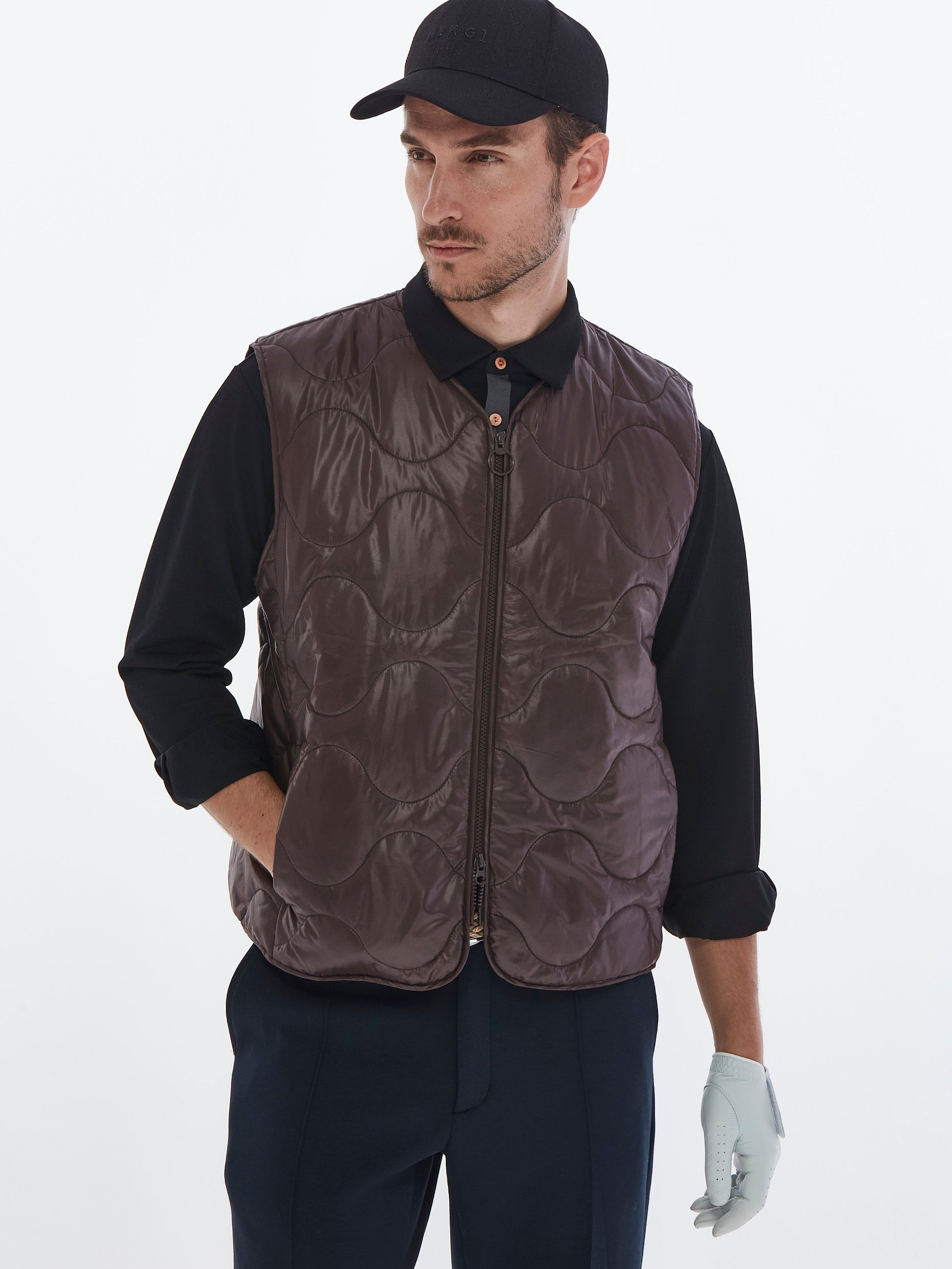 ZERO-LAYER キルテッドベスト・メンズ