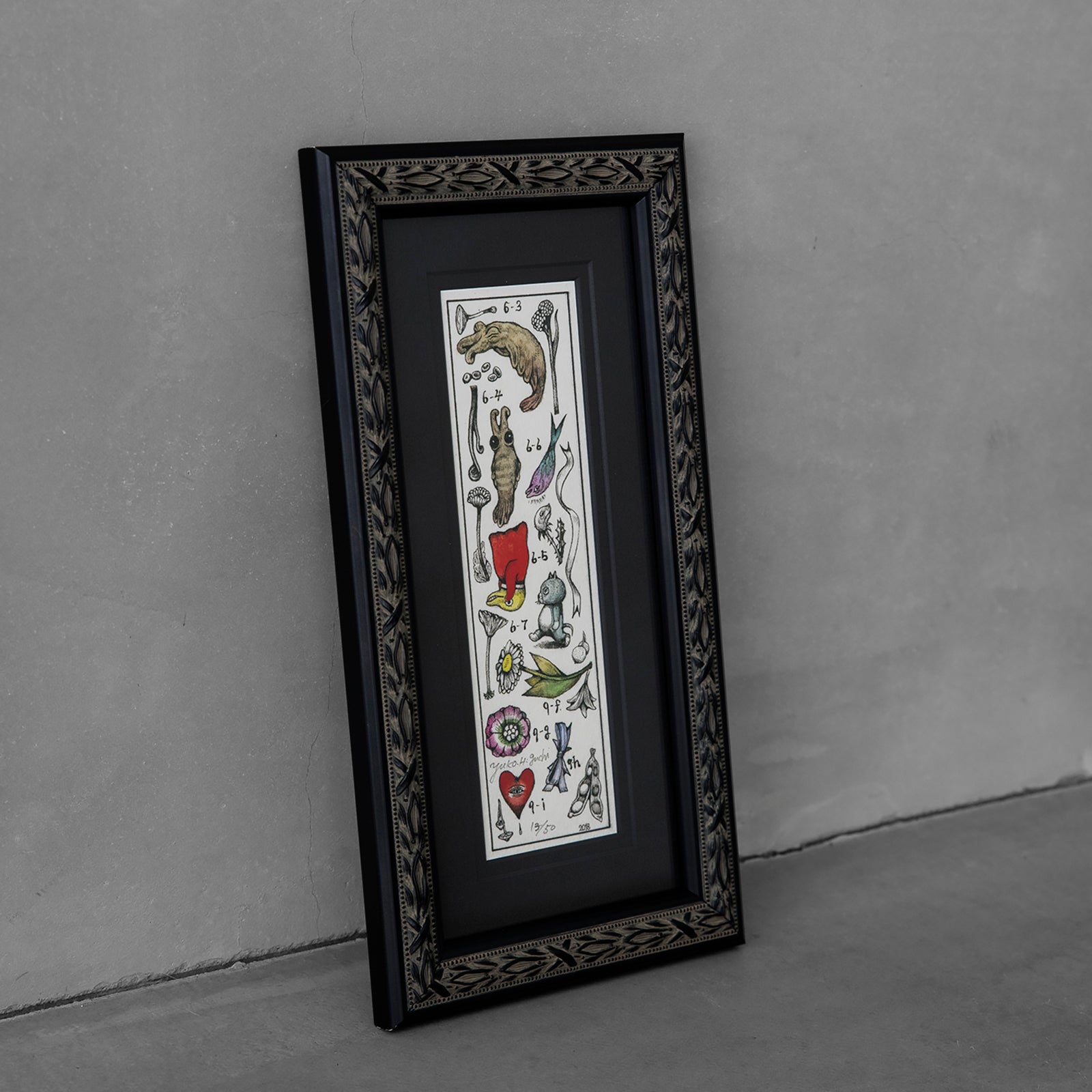 額装】複製画 シール図鑑4 – ボリス雑貨店