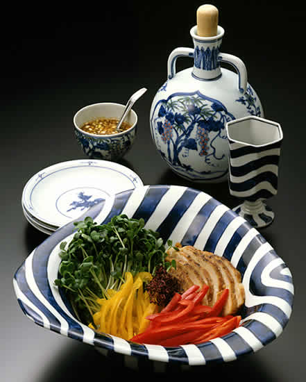 広瀬典丈・広瀬さちよ・彩色磁器・水無方藍窯インフォメーション