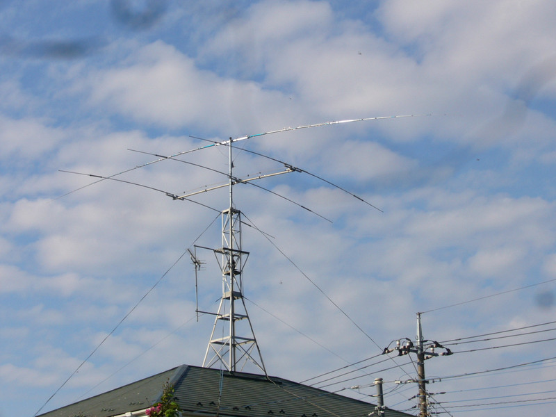 7MHzリニアローディング・ダイポールアンテナ: pockyの木工ライフ