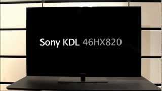 Sony KDL-46HX820 TV - YouTube