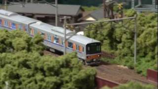 Nゲージ・鉄道模型 GREENMAX 東武50090系「TJライナー」 - YouTube
