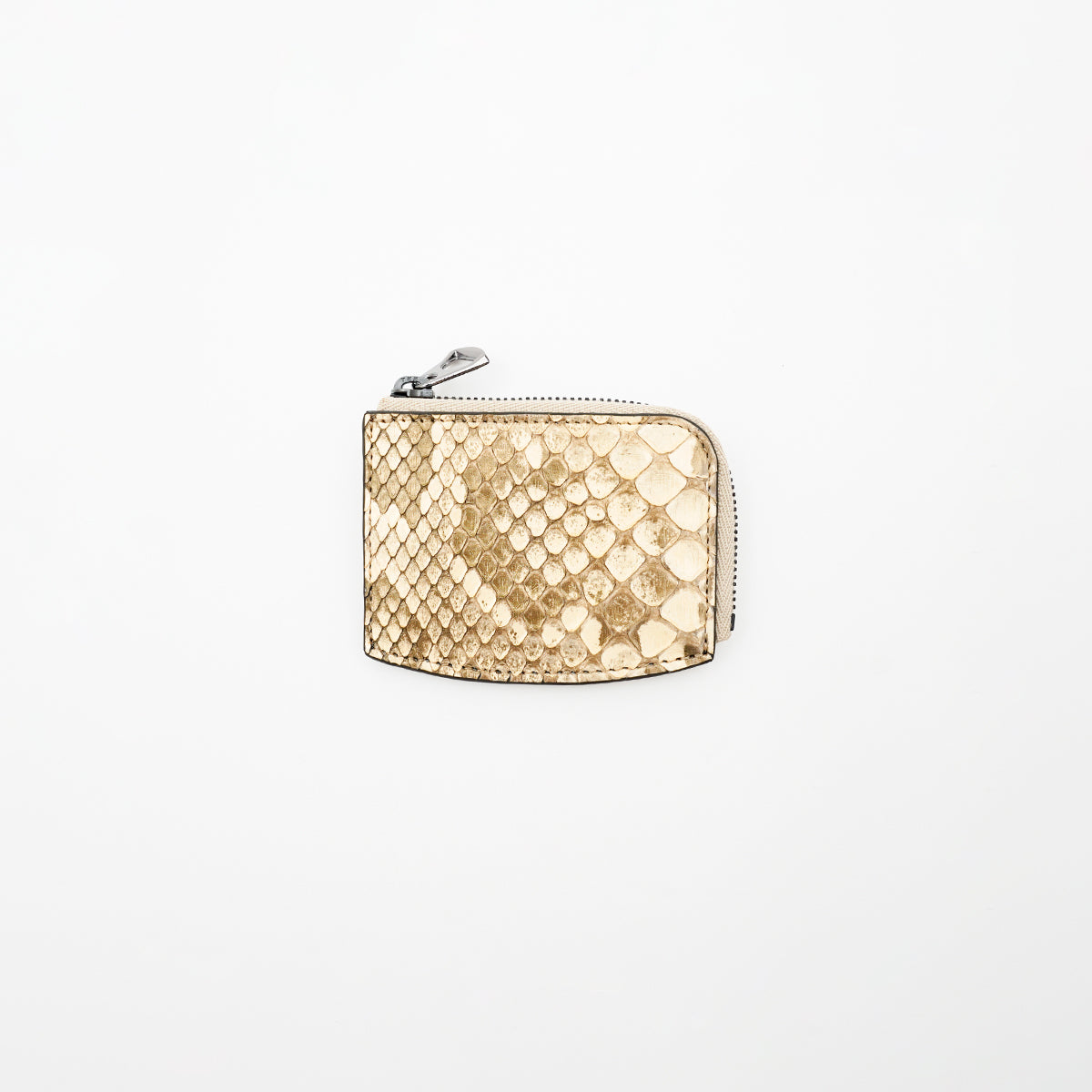 CRISTY KEY COIN CASE / GOLD MOLURUS｜キーケース 小銭入れ 本革
