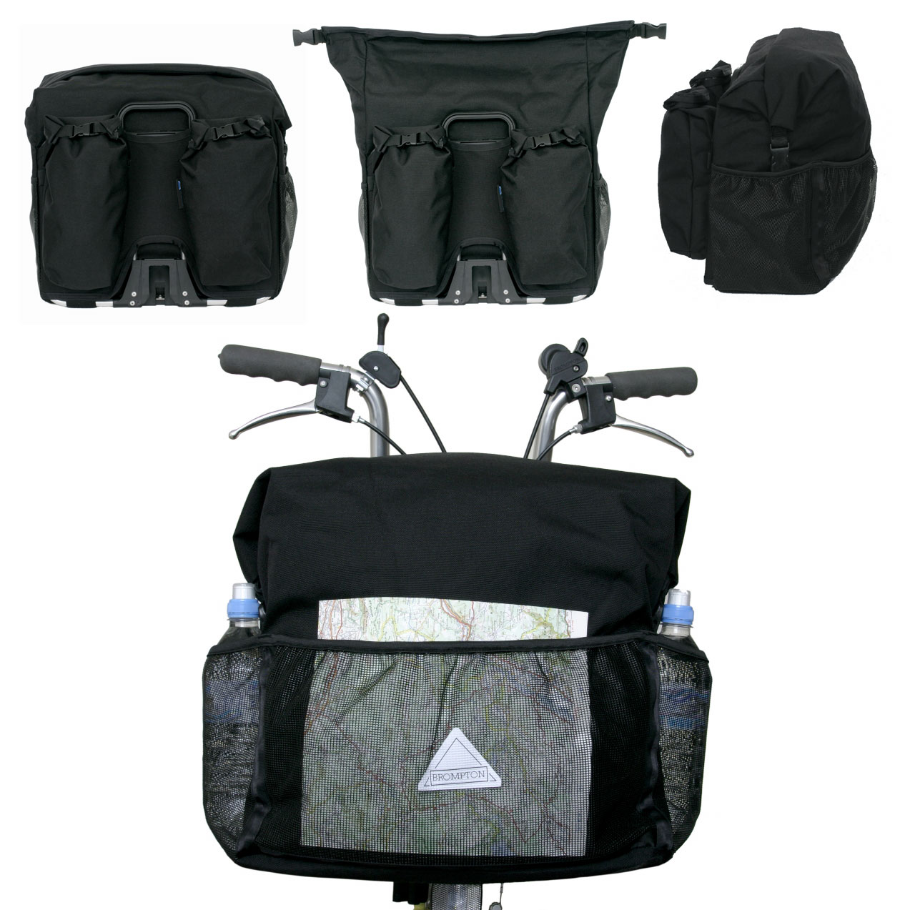 CYCLETECH-IKD : BROMPTON Touring Pannier Bag Only