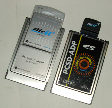 Mobile：SDカード型AirH