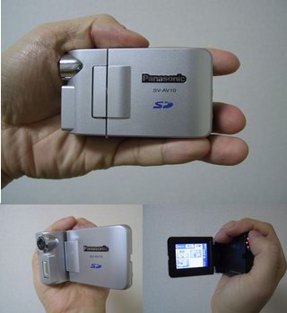 News：“手のひら映画館”を実現──SDマルチカメラ「D-Snap」