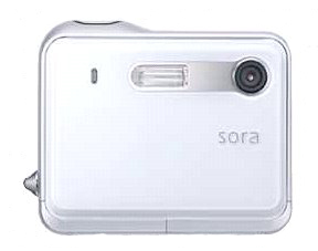 News：速報：東芝，“着せ替え”できる200万画素デジカメ「Sora」