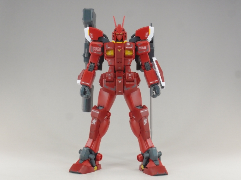 MG 1/100 ガンダムアメイジングレッドウォーリア (ガンダムビルド