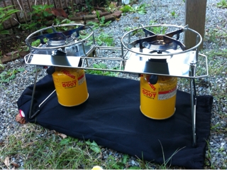 ツーバーナーのお話【プリムスのP-251 ファイヤーフレームツーバーナー