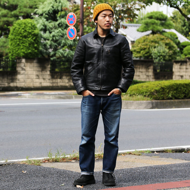 トロフィークロージング レザー ライダース ハミングバードジャケット