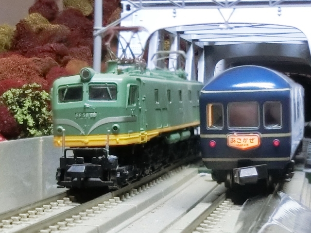 マイクロエースEF58初期形大窓 青大将 特急「つばめ」 基本7両＋3両