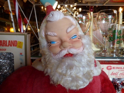 ビンテージ クリスマス サンタクロース 50'S 60'S ラバーフェイス