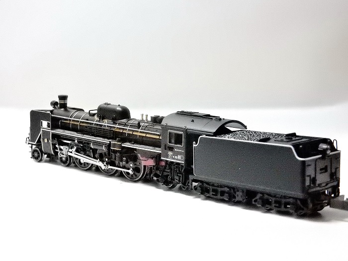 Nゲージ鉄道模型】＜入線報告＞KATO 2024-1 C57-1 SLやまぐち号牽引機