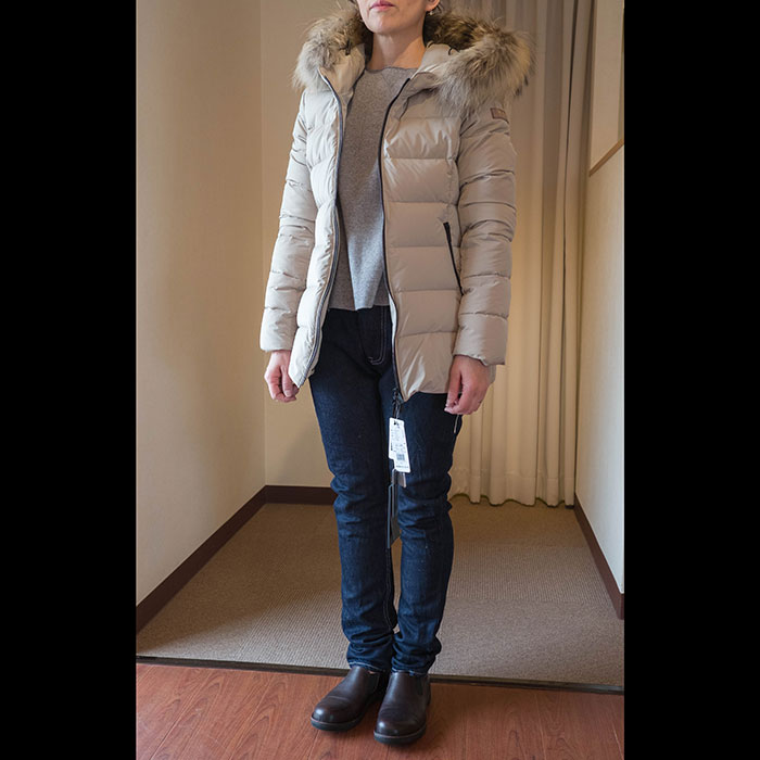 TATRAS [タトラス]SPERANZA ミドル丈ダウンsand | Lin total fashion