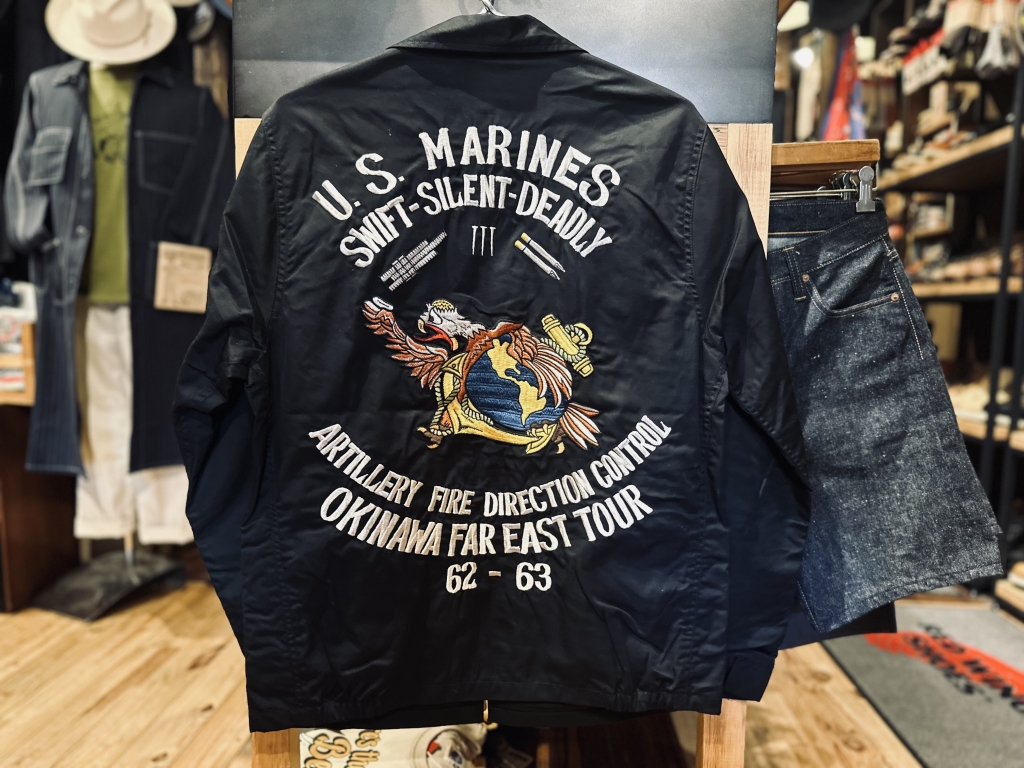 レアなツアージャケット！【BUZZ RICKSON'S TOUR JACKET U.S. MARINES