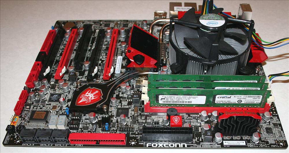 Review: Foxconn Bloodrage X58: the overclockers' dream - Mainboard