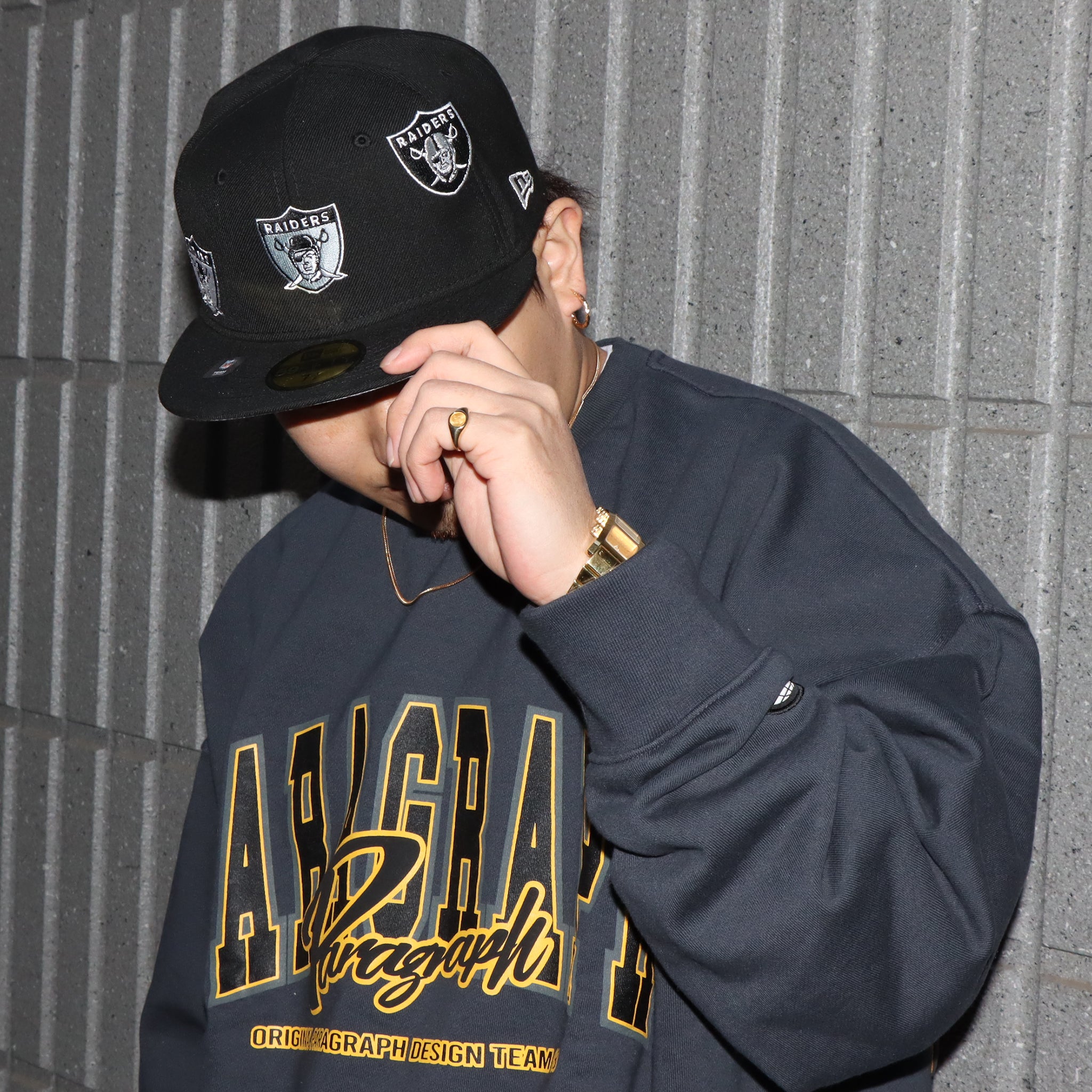 NEW ERA】59FIFTY JUST DON X LAS VEGAS RAIDERS ラスベガス