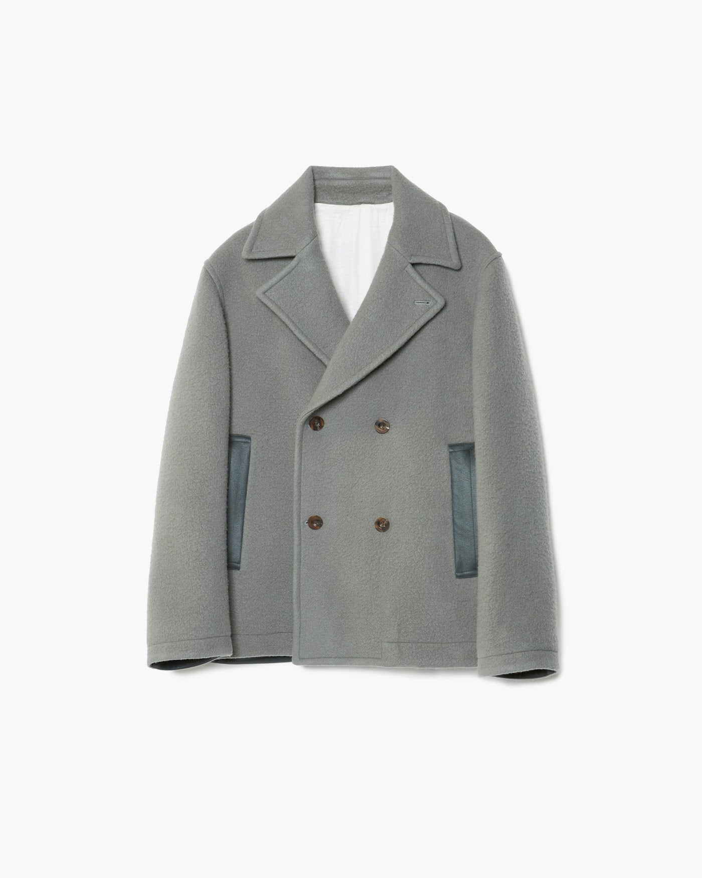 DOUBLE BREASTED SHORT COAT – IRENISA