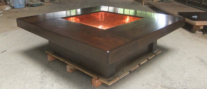 囲炉裏 テーブル けやき ケヤキ 欅