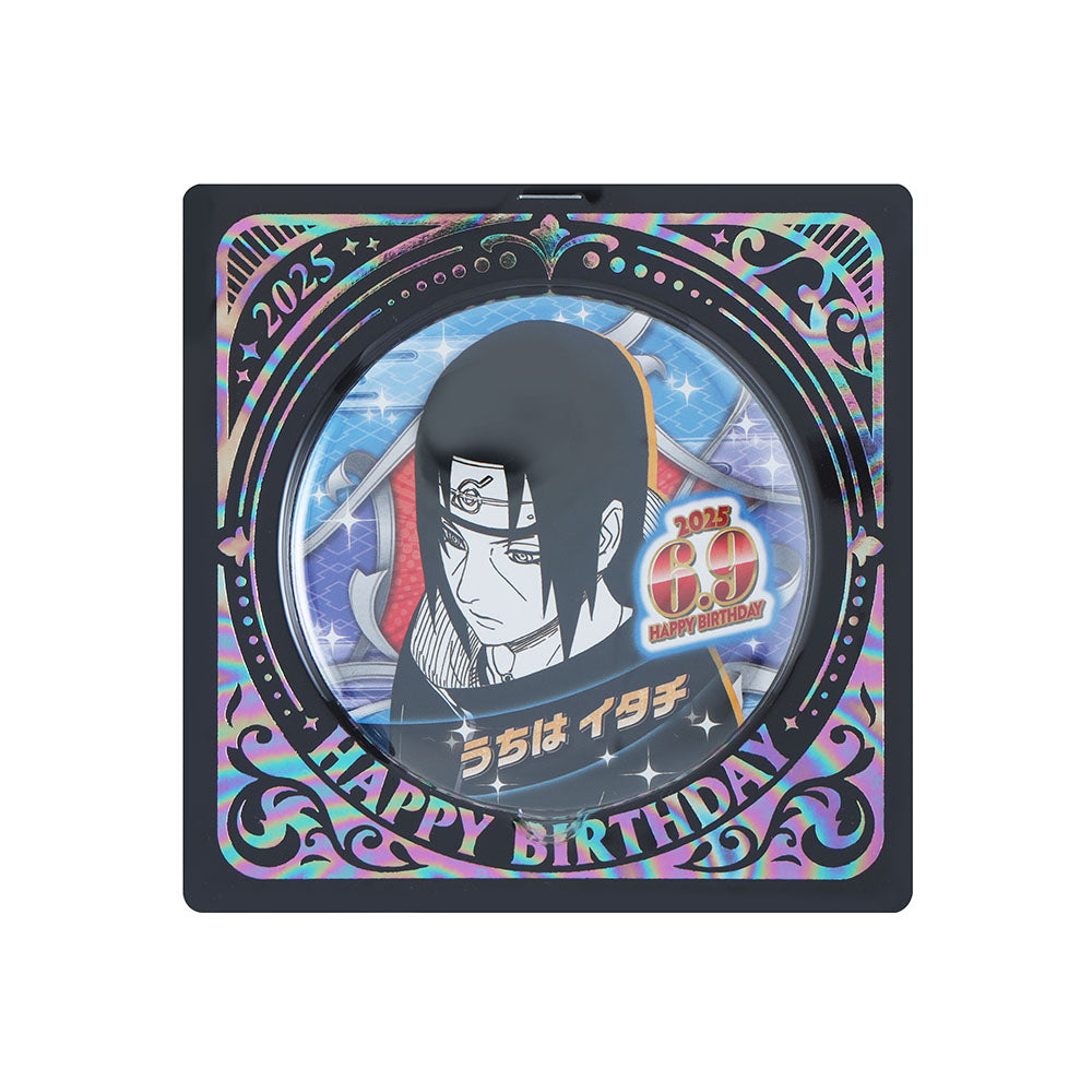 ナルトNARUTO ナルト うちはオビト 缶バッジ セガ限定 忍界列伝 ナルト