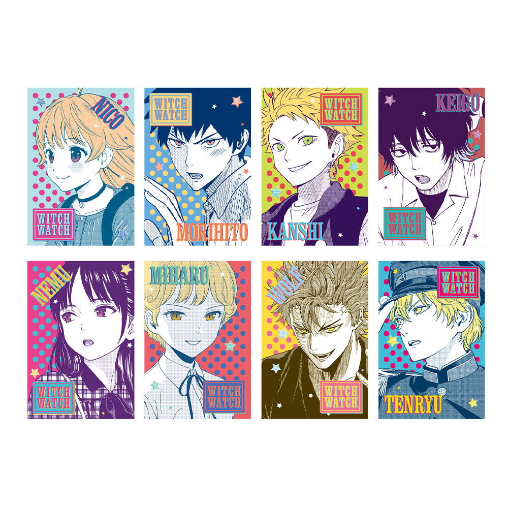 ウィッチウォッチ』メタリックポストカードコレクション 第1弾 （全8種