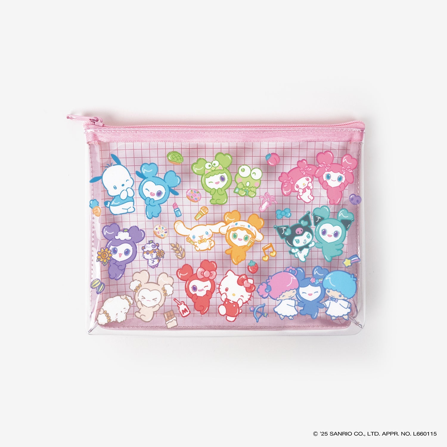 CLEAR POUCH / TWICE LOVELYS×SANRIO CHARACTERS – JYP JAPAN ONLINE STORE