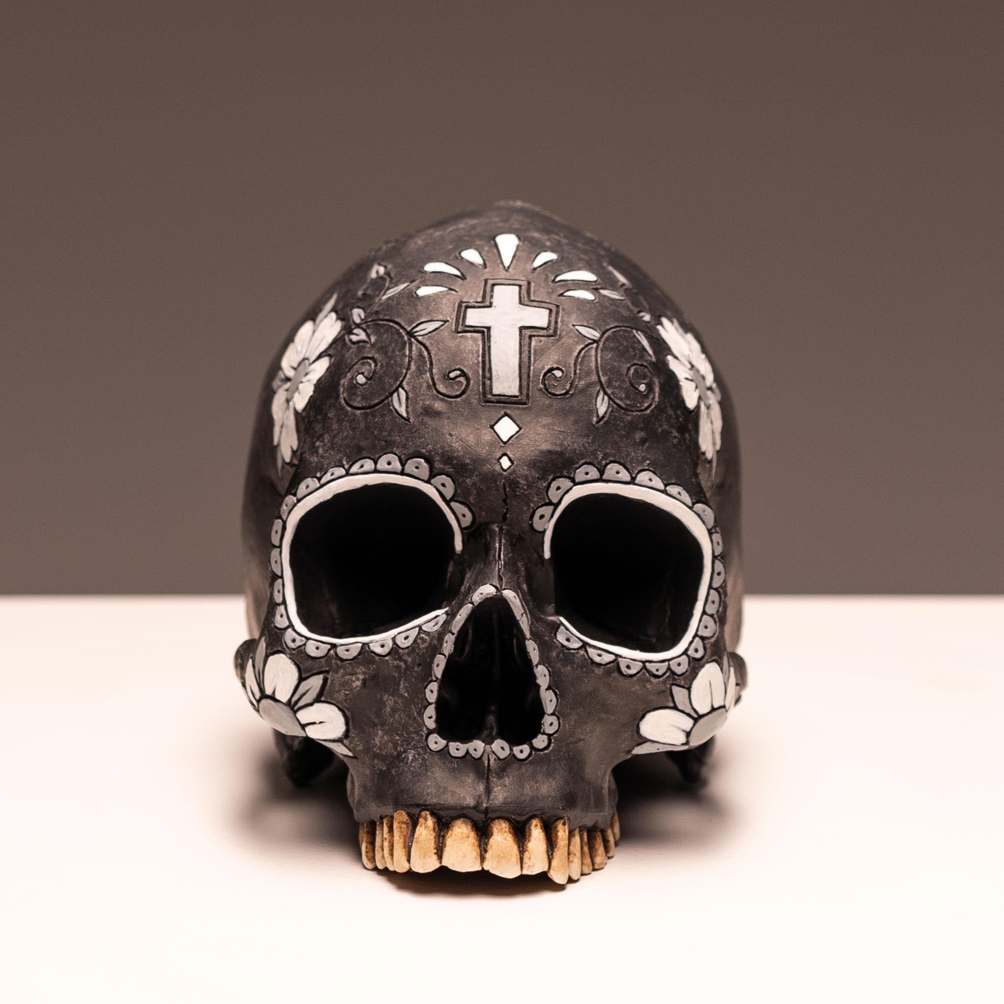 Day of the Dead Skull - Negra – Jack of the Dust