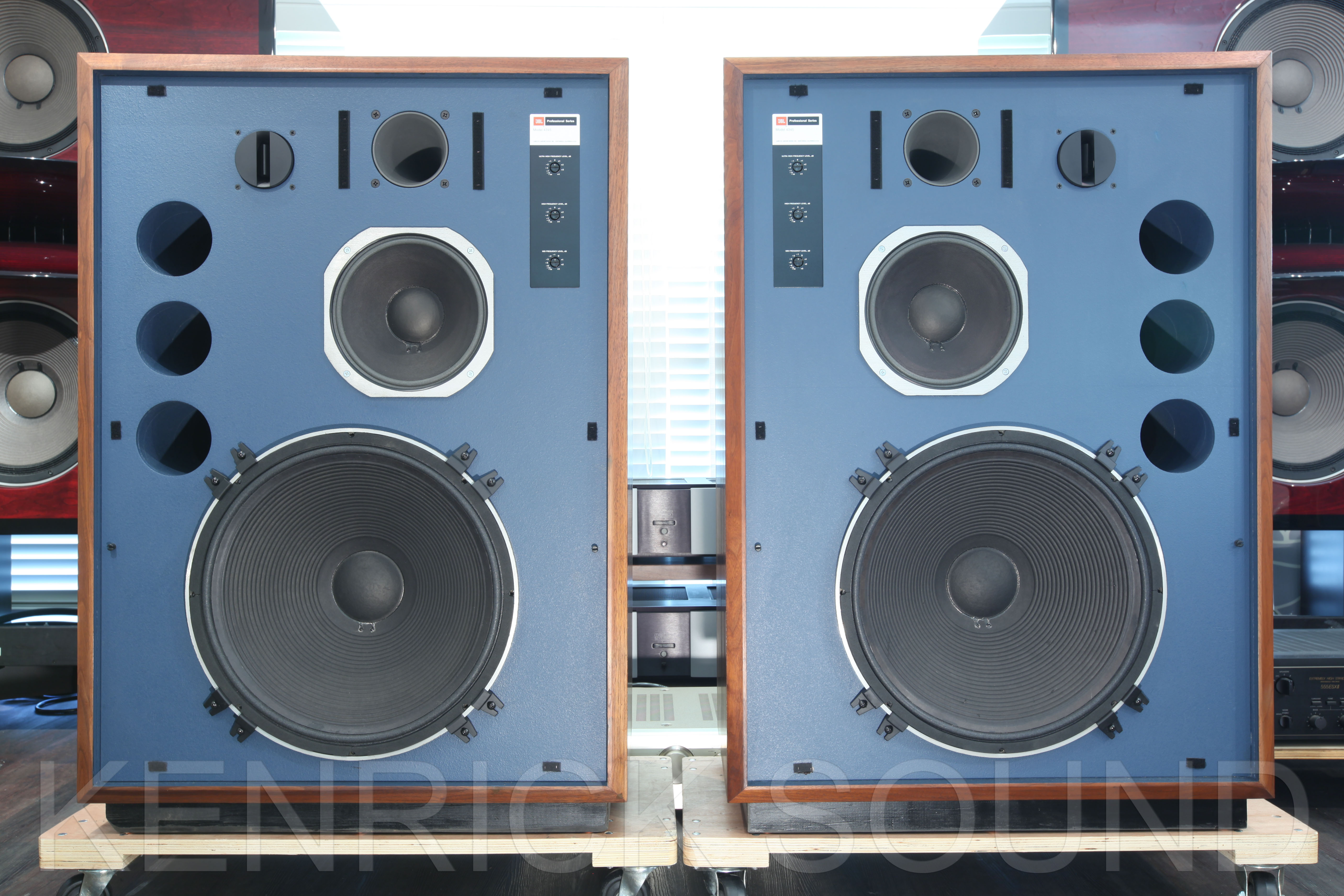 JBL 4345 余裕の18インチウーファー搭載大型4wayモニター - ケンリック