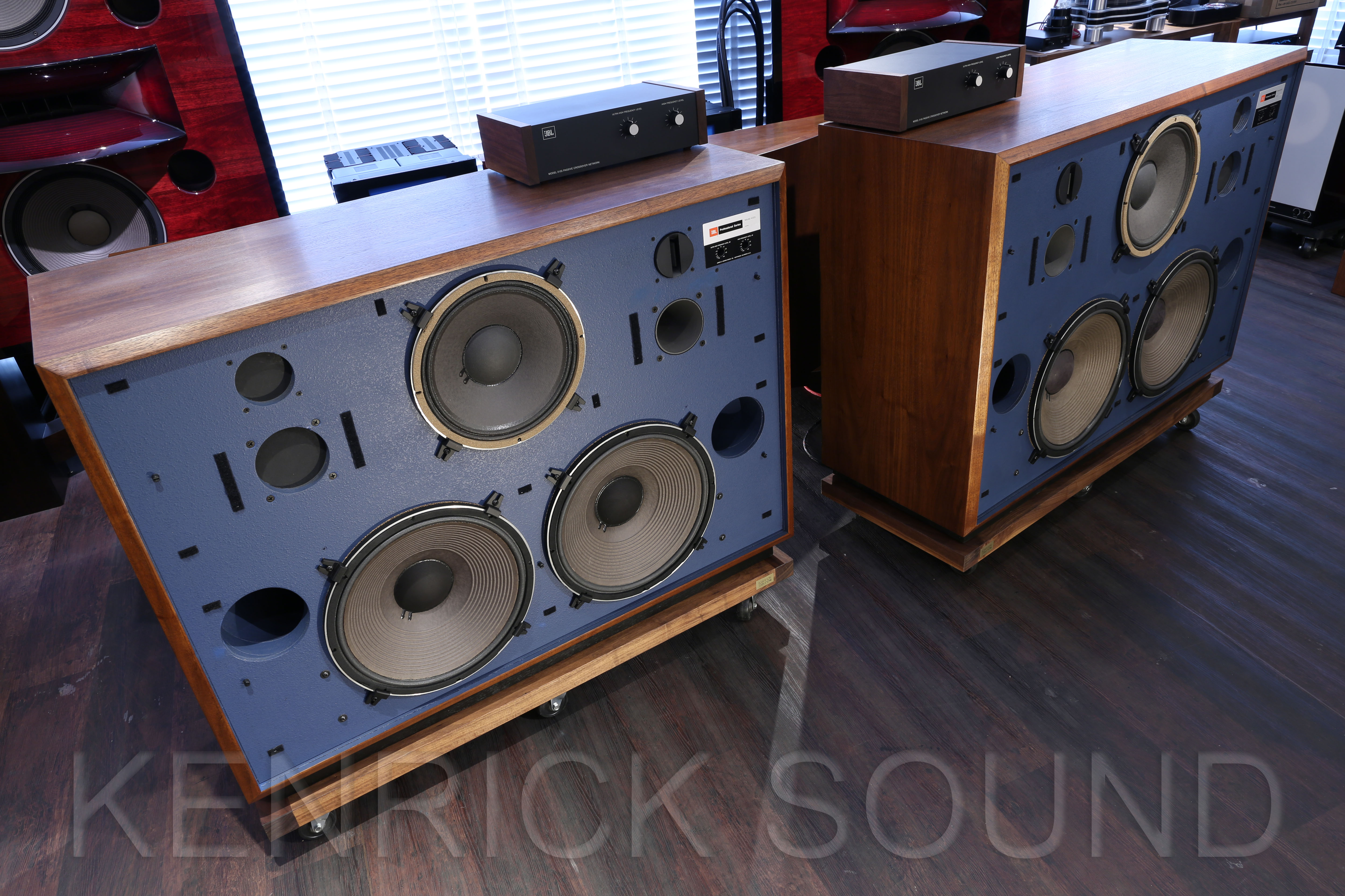 JBL 4355 極上スペシャルカスタム仕様ダブルウーファー 5235付