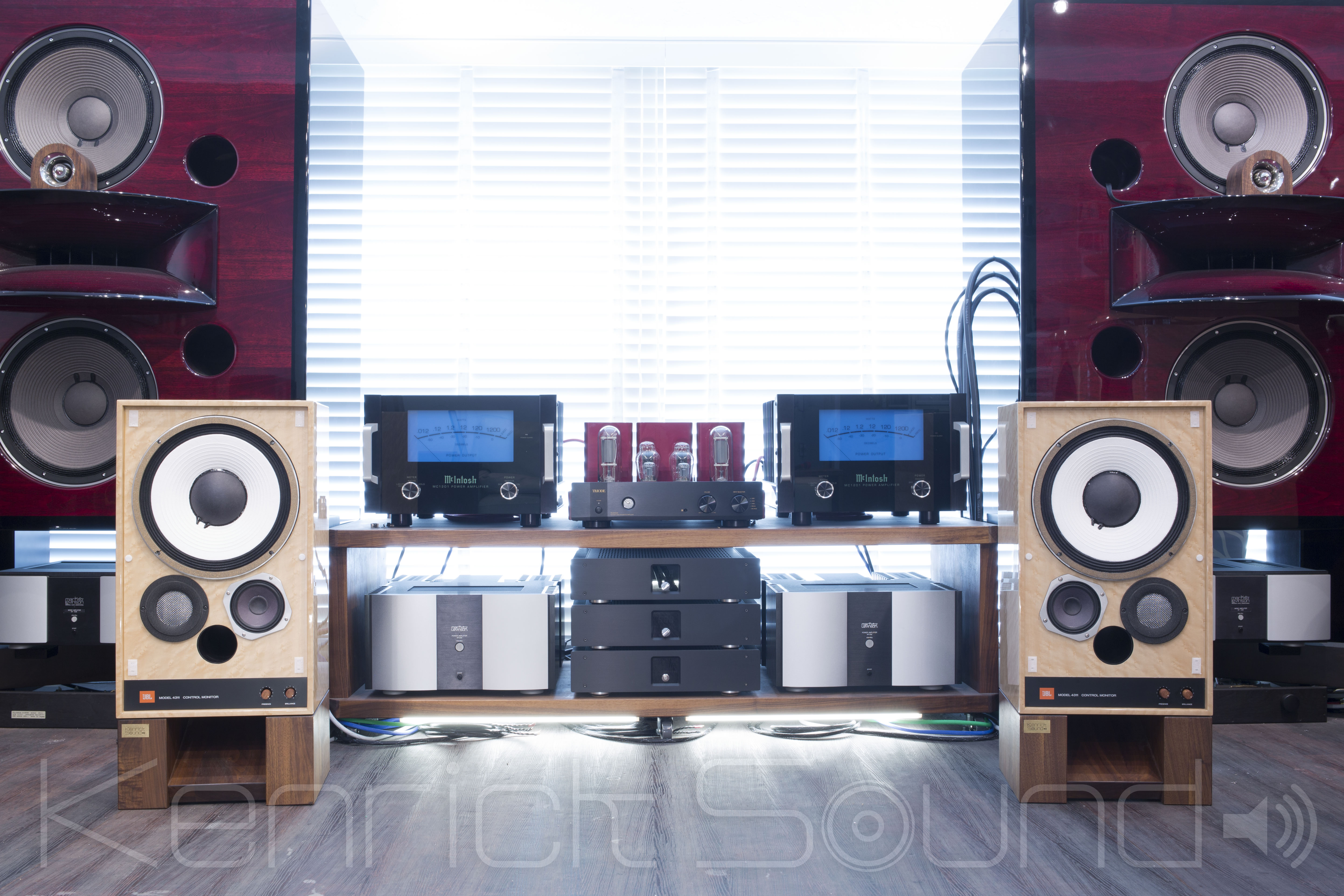 ケンリック最高峰カスタム JBL 4311 驚愕音 D131搭載フルアルニコ