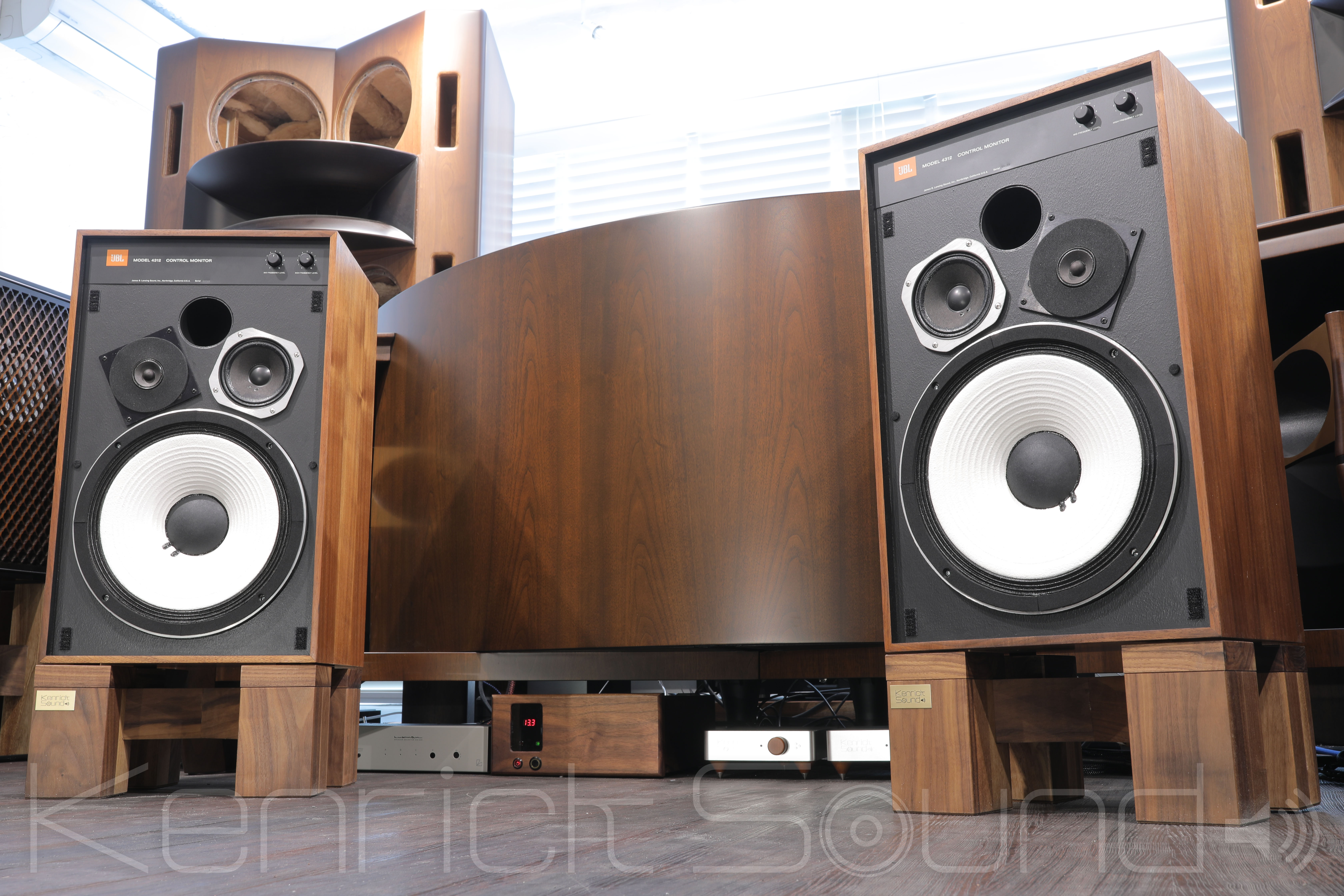 JBL 4312 バイワイヤー対応カルダス端子 リコーン & チューニング