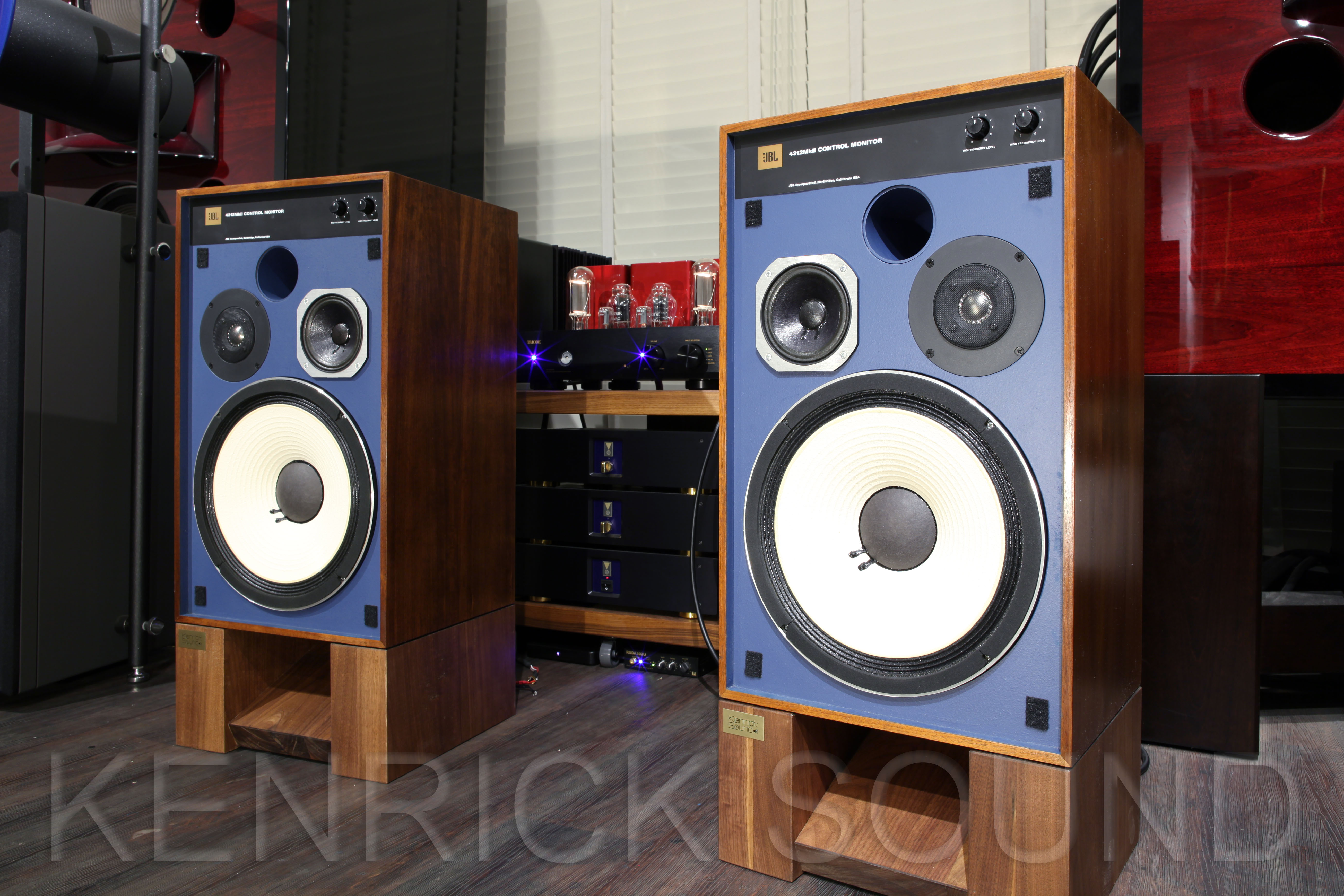 JBL 4312mk2(MKII)WX モニタースピーカー 元箱付き美品 送料無料