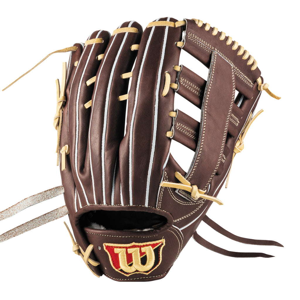 硬式用 Wilson Staff DUAL 外野手用 75型 - Dブラウン by Wilson Japan