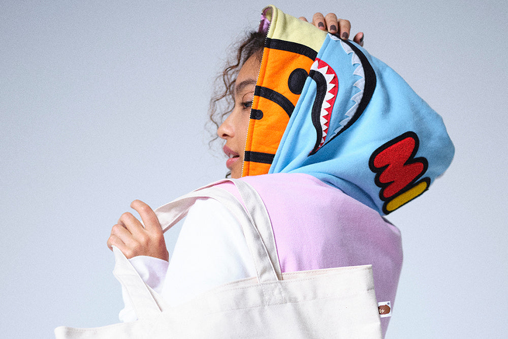 MILO SHARK FULL ZIP HOODIE | bape.com
