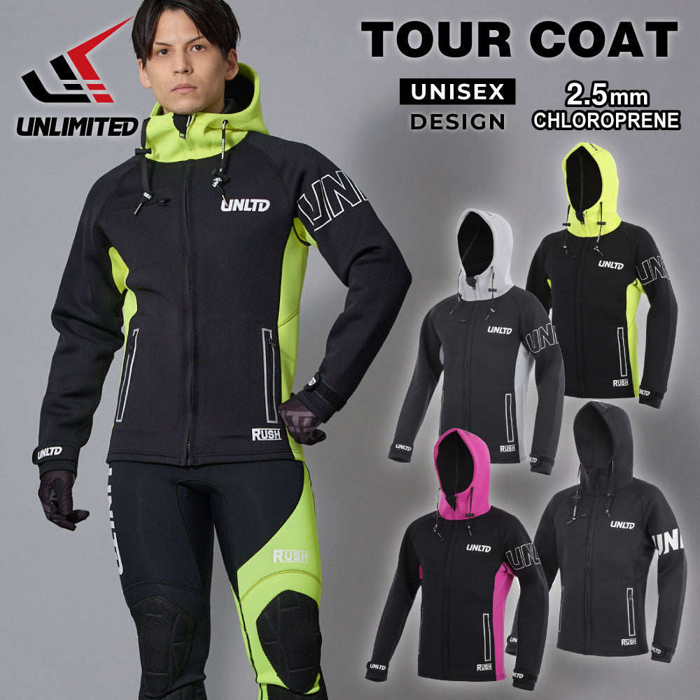 UNLIMITED RUSH TOUR COAT ツアーコート マリンコート ユニセックス
