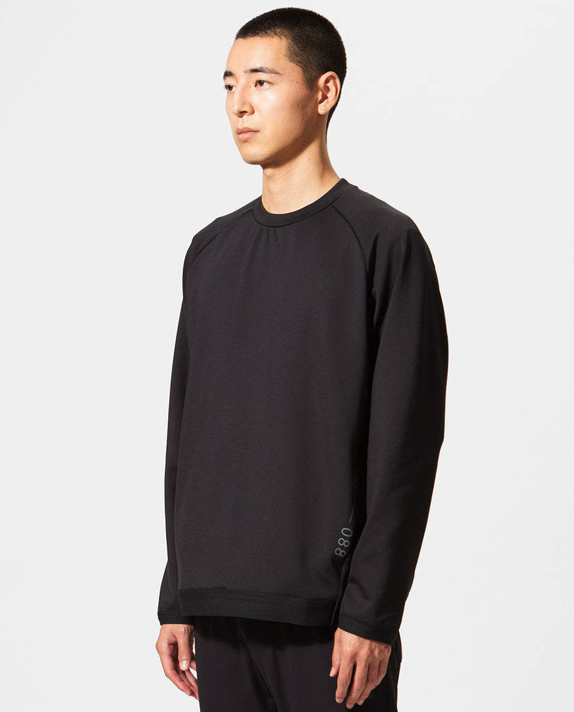 088_D ”2Dダンボールニット”クルーネック (ブラック) – K-3B OFFICIAL SITE