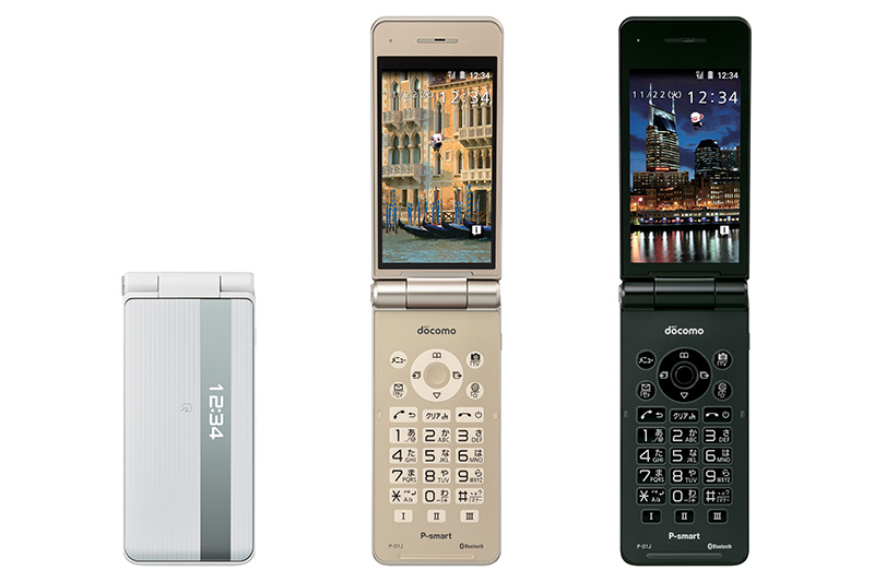 パナソニックのAndroidフィーチャーフォン「P-smartケータイ P-01J