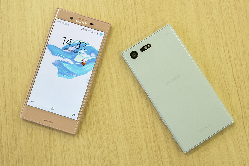 Xperia X Compact SO-02J（Soft Pink/Mist Blue） - ケータイ Watch