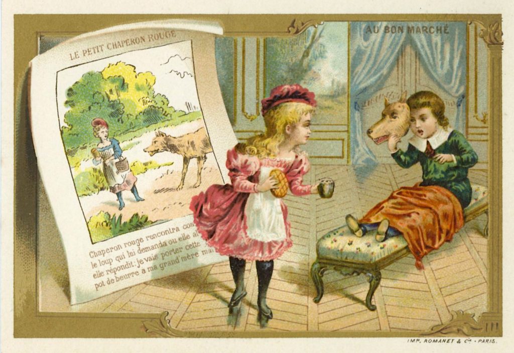 アンティークのクロモス＆ボンマルシェカードはアイデアの宝庫 | 絵本