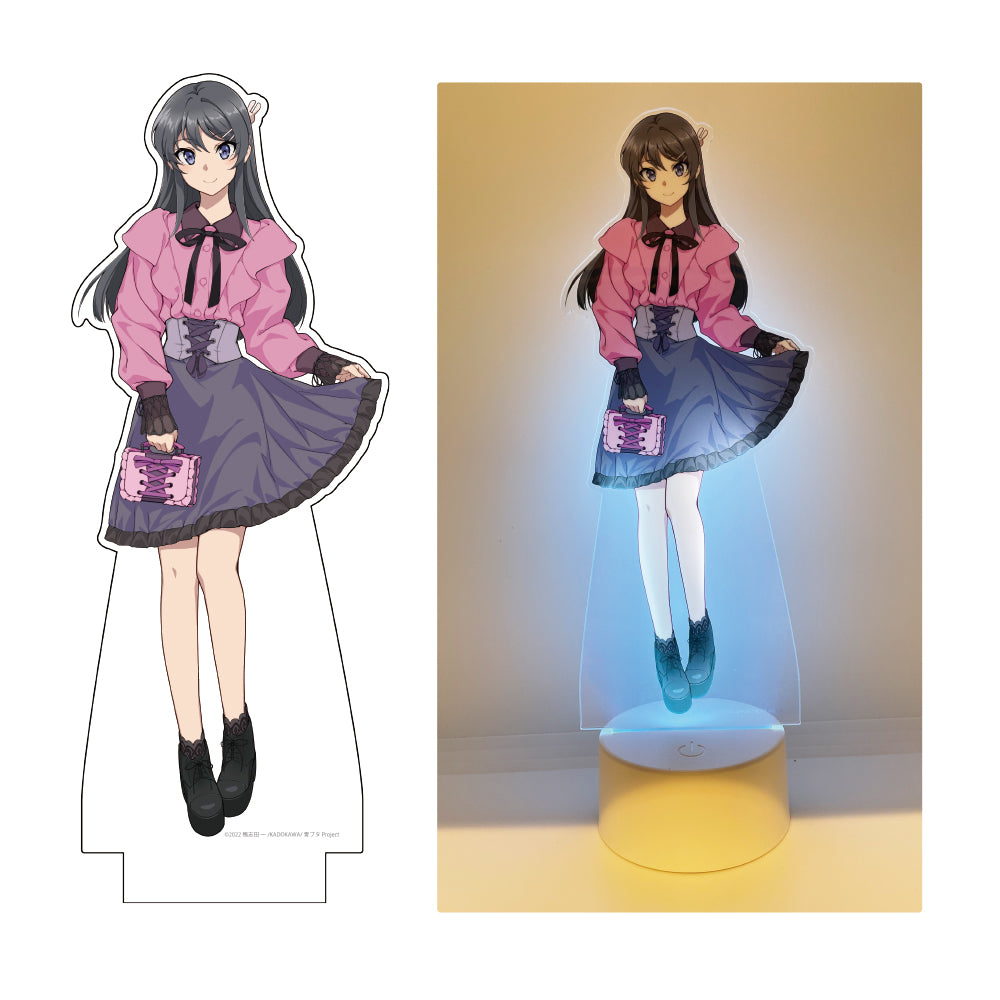 青春ブタ野郎】LEDドデカアクリルスタンド(桜島麻衣) – karel-shop