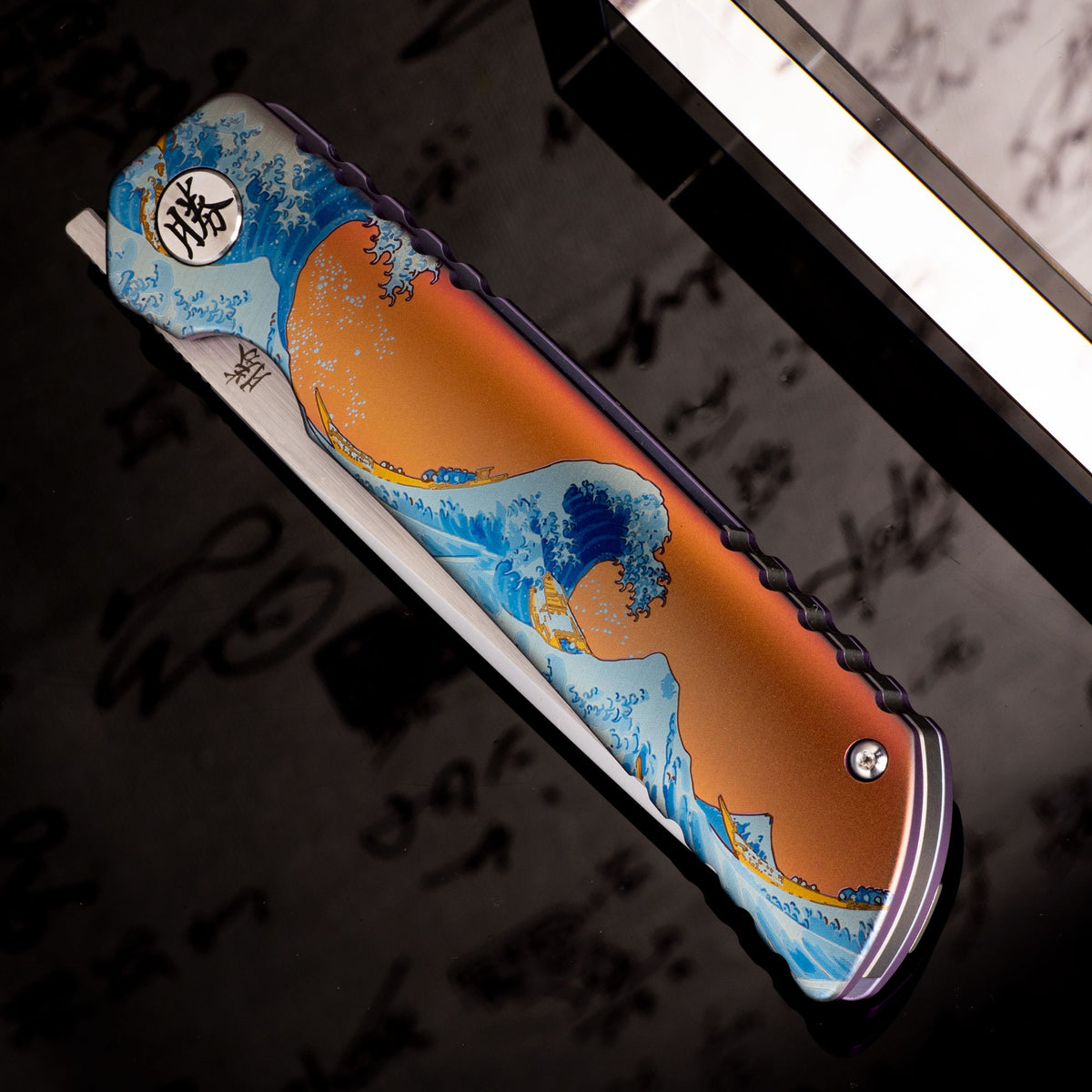 KATSU ZM04, ZDP-189 Super Steel Convex Grind Mirror polished Blade